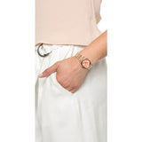 Buy Shop Marc Jacobs Peeker Pink Dial Rose Gold Stainless Steel Strap Watch for Women - MBM3377 USA Online
