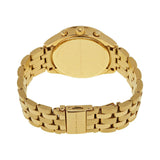 Buy Shop Marc Jacobs Peeker Chronograph Gold Dial Gold Steel Strap Watch for Women - MBM3393 USA Online