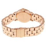 Buy Shop Marc Jacobs Baker Dexter White Dial Rose Gold Steel Strap Watch for Women - MBM3443 USA Online