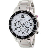 Buy Shop Marc Jacobs Rock Chronograph White Dial Silver Steel Strap Watch for Men - MBM5027 USA Online