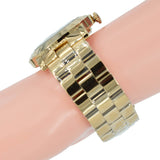 Buy Shop Marc Jacobs Amy Green Dial Gold Steel Strap Watch for Women - MBM8609 USA Online