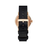 Buy Shop Marc Jacobs Baker Black Dial Black Leather Strap Watch for Women - MBM8633 USA Online