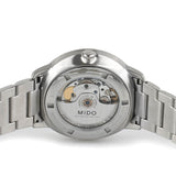 Mido Commander II Automatic Black Dial Silver Steel Strap Watch For Men - M021.431.11.051.00