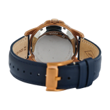 Buy Shop Fossil Grant Twist Multifunction Blue Dial Blue Leather Strap Watch for Men - ME1162 USA Online