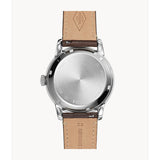 Buy Shop Fossil The Commuter Twist Black Dial Brown Leather Strap Watch for Men - ME1165 USA Online