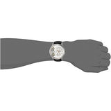 Buy Shop Fossil Townsman Twist Multifunction White Dial Black Leather Strap Watch for Men - ME1164 USA Online