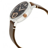 Buy Shop Fossil The Commuter Twist Black Dial Brown Leather Strap Watch for Men - ME1165 USA Online