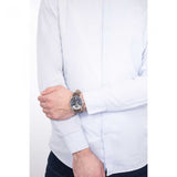 Buy Shop Fossil The Commuter Twist Black Dial Brown Leather Strap Watch for Men - ME1165 USA Online