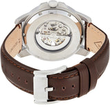 Buy Shop Fossil Grant Automatic White Dial Brown Leather Strap Watch for Men - ME3052 USA Online