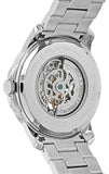 Buy Shop Fossil Grant Skeleton Black Dial Silver Steel Strap Watch for Men - ME3055 USA Online