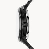 Buy Shop Fossil Townsman Multi Function Mechanical Black Dial Black Steel Strap Watch for Men - ME3062 USA Online