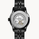 Buy Shop Fossil Townsman Multi Function Mechanical Black Dial Black Steel Strap Watch for Men - ME3062 USA Online
