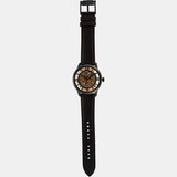 Buy Shop Fossil Townsman Automatic Skeleton Brown Dial Brown Leather Strap Watch for Men - ME3098 USA Online