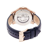 Buy Shop Fossil Grant Automatic Skeleton Blue Dial Blue Leather Strap Watch for Men - ME3102 USA Online