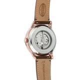 Buy Shop Fossil Townsman Beige Dial Brown Leather Strap Watch for Men - ME3105 USA Online