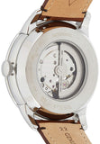 Buy Shop Fossil Townsman Automatic Blue Dial Brown Leather Strap Watch for Men - ME3110 USA Online