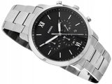 Buy Shop Fossil Neutra Chronograph Black Dial Silver Steel Strap Watch for Men - FS5384 USA Online