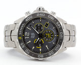 Tag Heuer Formula 1 Ayrton Senna Special Edition Grey Dial Silver Steel Strap Watch for Men - CAZ101AF.BA0637