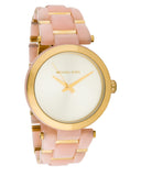 Buy Shop Michael Kors Delray Rose Gold Dial Pink Steel Strap Watch for Women - MK4316 USA Online