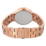 Buy Shop Michael Kors Garner Quartz Rose Gold Dial Rose Gold Steel Strap Watch For Women - MK6409 USA Online