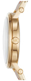 Buy Shop Michael Kors Norie Gold Dial Two Tone Steel Strap Watch for Women - MK3586 USA Online