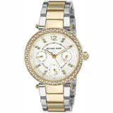 Buy Shop Michael Kors Parker White Dial Two Tone Steel Strap Watch for Women - MK6055 USA Online