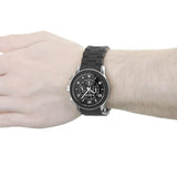 Buy Shop Michael Kors Runway Black Dial Black Rubber Strap Watch for Men - MK8107 USA Online