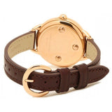 Buy Shop Marc Jacobs Betty White Dial Brown Leather Strap Watch for Women - MJ1481 USA Online