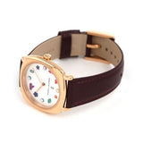 Buy Shop Marc Jacobs Mandy White Dial Brown Leather Strap Watch for Women - MJ1598 USA Online