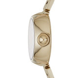 Buy Shop Marc Jacobs Courtney Mother of Pearl Black Dial Gold Steel Strap Watch for Women - MJ3460 USA Online