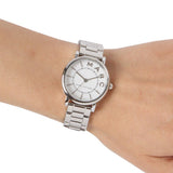 Buy Shop Marc Jacobs Roxy White Dial Silver Steel Strap Watch for Women - MJ3521 USA Online