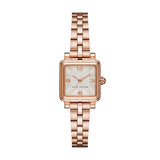 Marc Jacobs Vic Silver Dial Rose Gold Stainless Steel Strap Watch for Women - MJ3530