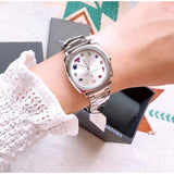 Buy Shop Marc Jacobs Mandy Silver Dial Silver Steel Strap Watch for Women - MJ3548 USA Online