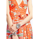 Buy Shop Marc Jacobs Mandy Silver Dial Silver Steel Strap Watch for Women - MJ3572 USA Online