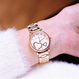 Buy Shop Marc Jacobs Classic White Dial Rose Gold Steel Strap Watch for Women - MJ3592 USA Online
