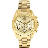 Buy Shop Michael Kors Bradshaw Gold Dial Gold Steel Strap Watch for Women - MK5798 USA Online