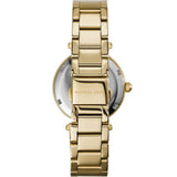 Buy Shop Michael Kors Parker Gold Dial Gold Steel Strap Watch for Women - MK6469 USA Online