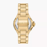 Buy Shop Michael Kors Camille Three-Hand Crystals Gold Dial Gold Steel Strap Watch for Women - MK1067 USA Online