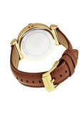 Buy Shop Michael Kors Catlin Champagne Dial Brown Leather Strap Watch for Women - MK2375 USA Online
