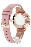 Buy Shop Michael Kors Pyper Analog White Dial Pink Leather Strap Watch For Women - MK2803 USA Online