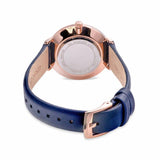 Buy Shop Michael Kors Pyper Analog White Dial Black Leather Strap Watch For Women - MK2804 USA Online