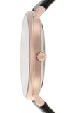 Buy Shop Michael Kors Pyper Quartz White Dial Black Leather Strap Watch For Women - MK2834 USA Online