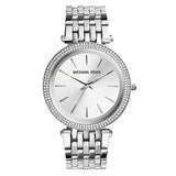 Buy Shop Michael Kors Darci Silver Dial Silver Stainless Steel Strap Watch for Women - MK3364 USA Online