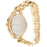 Buy Shop Michael Kors Runway Gold Dial Gold Steel Strap Watch for Women - MK3222 USA Online