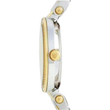 Buy Shop Michael Kors Darci White Dial Two Tone Steel Strap Watch for Women - MK3323 USA Online
