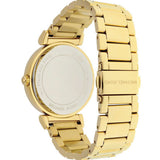 Buy Shop Michael Kors Catlin Mother of Pearl Dial Gold Steel Strap Watch for Women - MK3332 USA Online