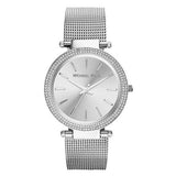 Buy Shop Michael Kors Darci Silver Dial Silver Mesh Bracelet Watch for Women - MK3367 USA Online