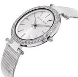 Buy Shop Michael Kors Darci Silver Dial Silver Mesh Bracelet Watch for Women - MK3367 USA Online