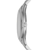 Buy Shop Michael Kors Slim Runway Quartz Pink Dial Silver Steel Strap Watch For Women - MK3380 USA Online