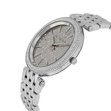 Buy Shop Michael Kors Darci Silver Dial Silver Steel Strap Watch for Women - MK3404 USA Online